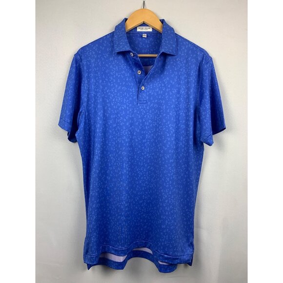 Peter Millar Summer Comfort Blue Polo Shirt S - Picture 1 of 5
